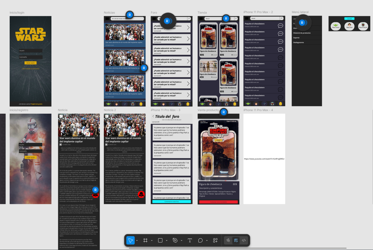 Star Wars App: Django Backend & Swift Frontend